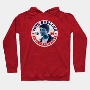 Vote Bueller Worn Button Hoodie